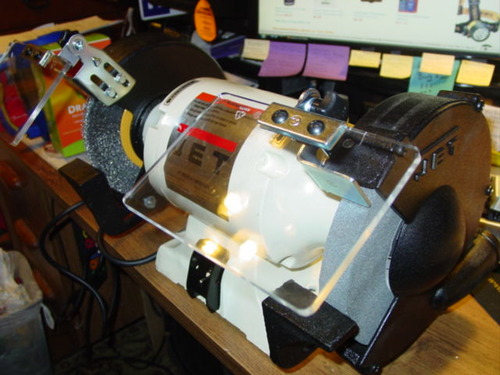 JET 8-Inch Bench Grinder, 3450 RPM, 1/2 HP, 120V 1Ph (Model JBG-8) customer photo 2