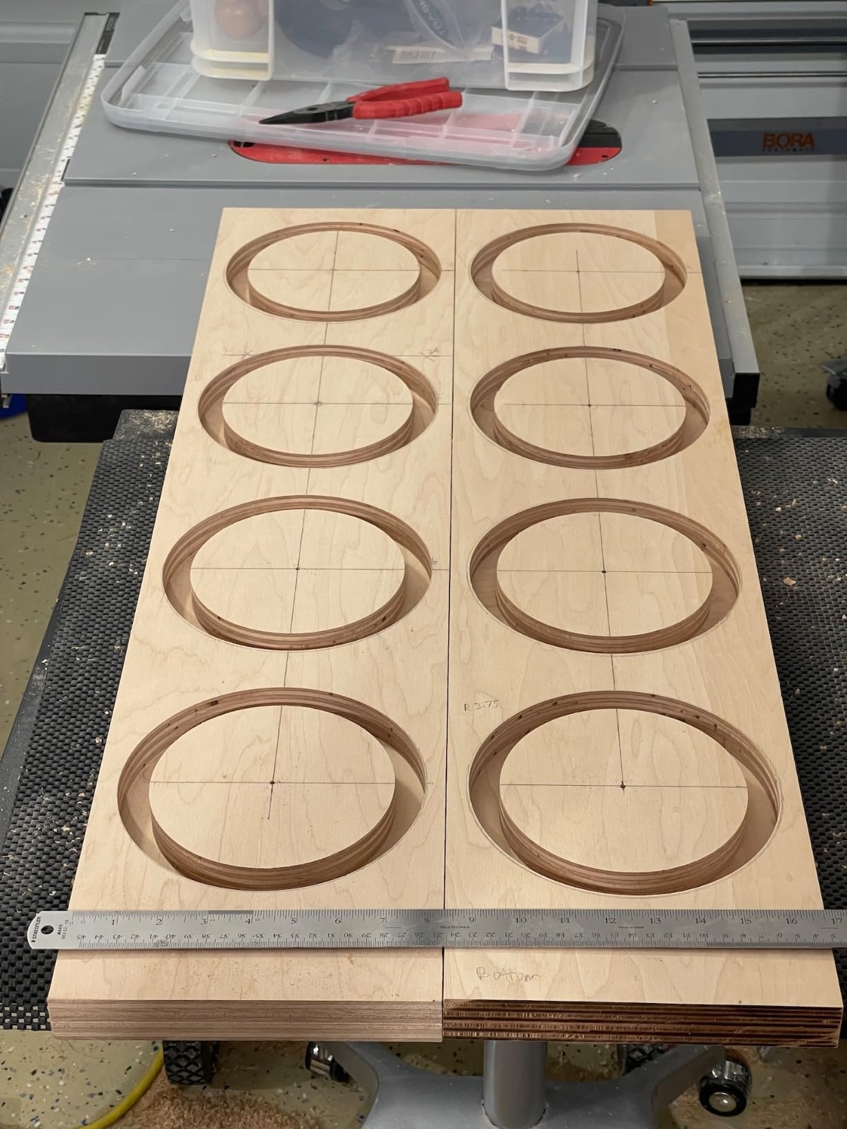 BOSCH Router 1617EVSPK 2.25 HP Combination Plunge- and Fixed-Base Woodworking Router customer photo 2
