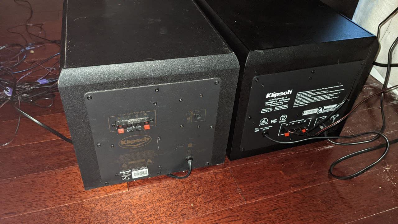 Klipsch ProMedia 2.1 THX Certified Computer Speaker System customer photo 2
