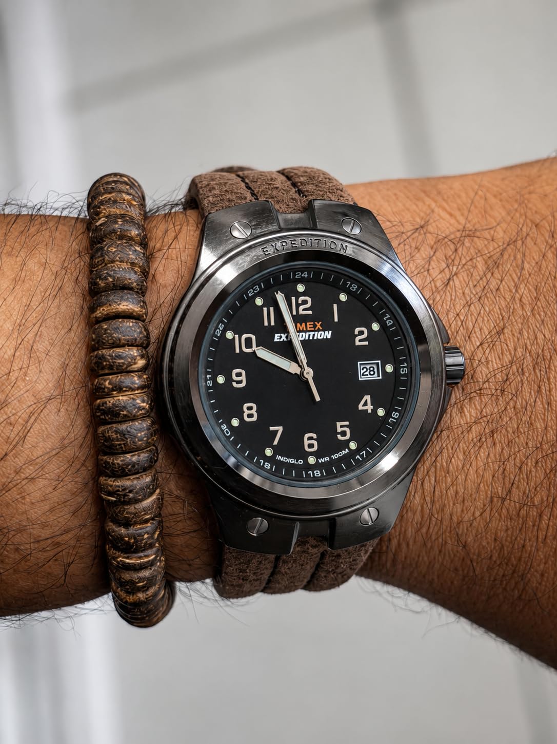 Expedition Metal Field 40mm Men's Analog Watch | Luminous Hands | 24 Hour Time | Quick Date Function | Rugged Outdoor Watch | 50M Water Resistance customer photo 2