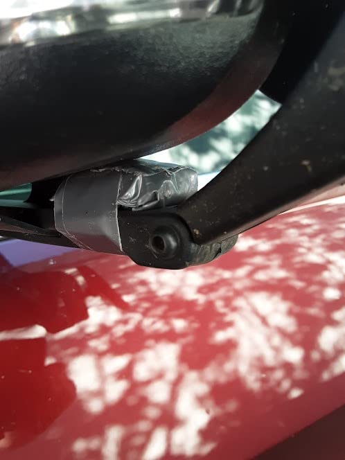 CIPA 11950 Clip-On Towing Mirror, Black & Silver, 15.75 Inch customer photo 1