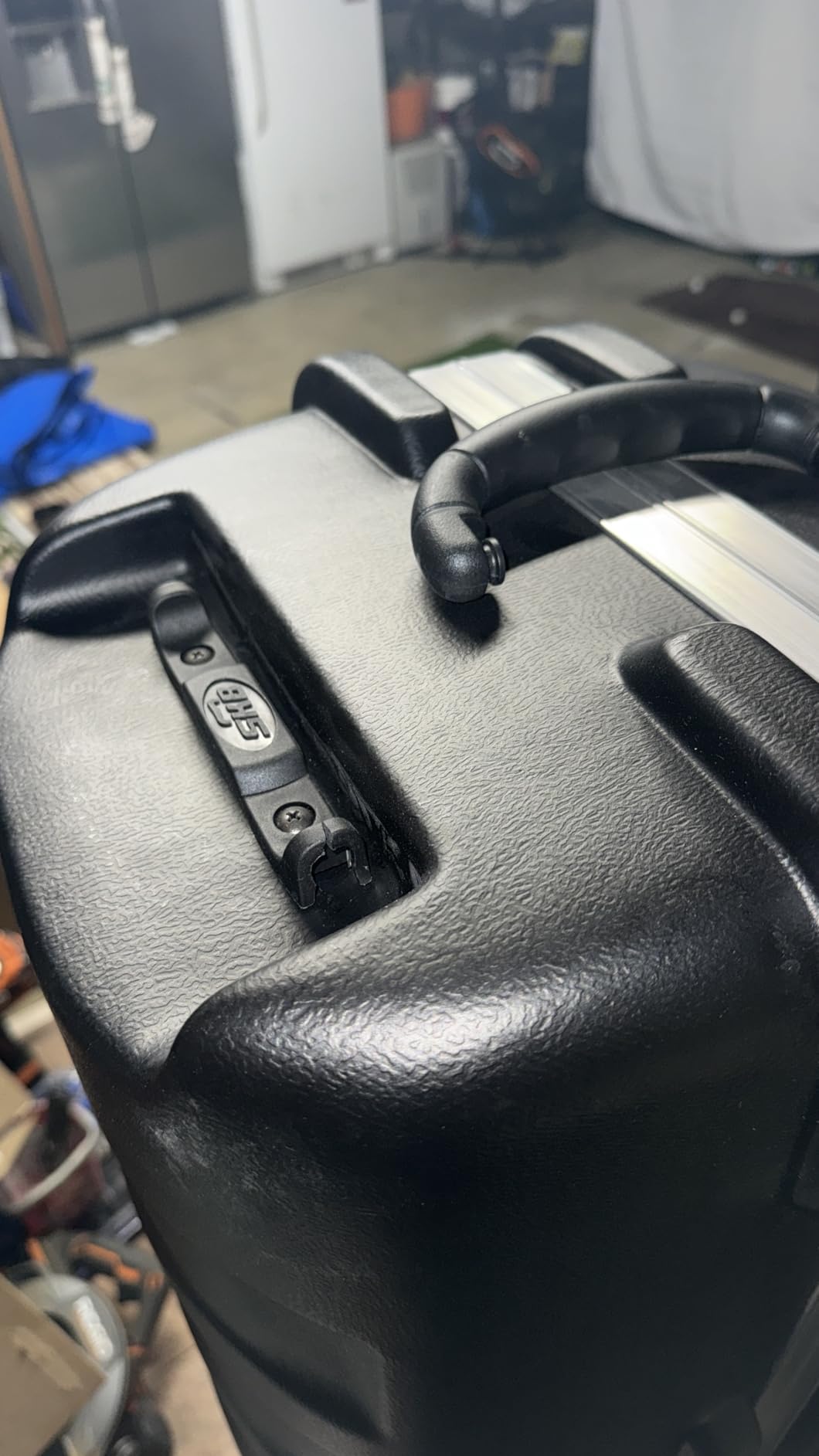SKB Staff ATA Hard Shell Plastic Golf Travel Case for Cart Bags with 2 Wheels - Heavy-Duty Rolling Club and Driver Carrier for Airline Transport, Impact-Resistant with TSA Locking Latches customer photo 2
