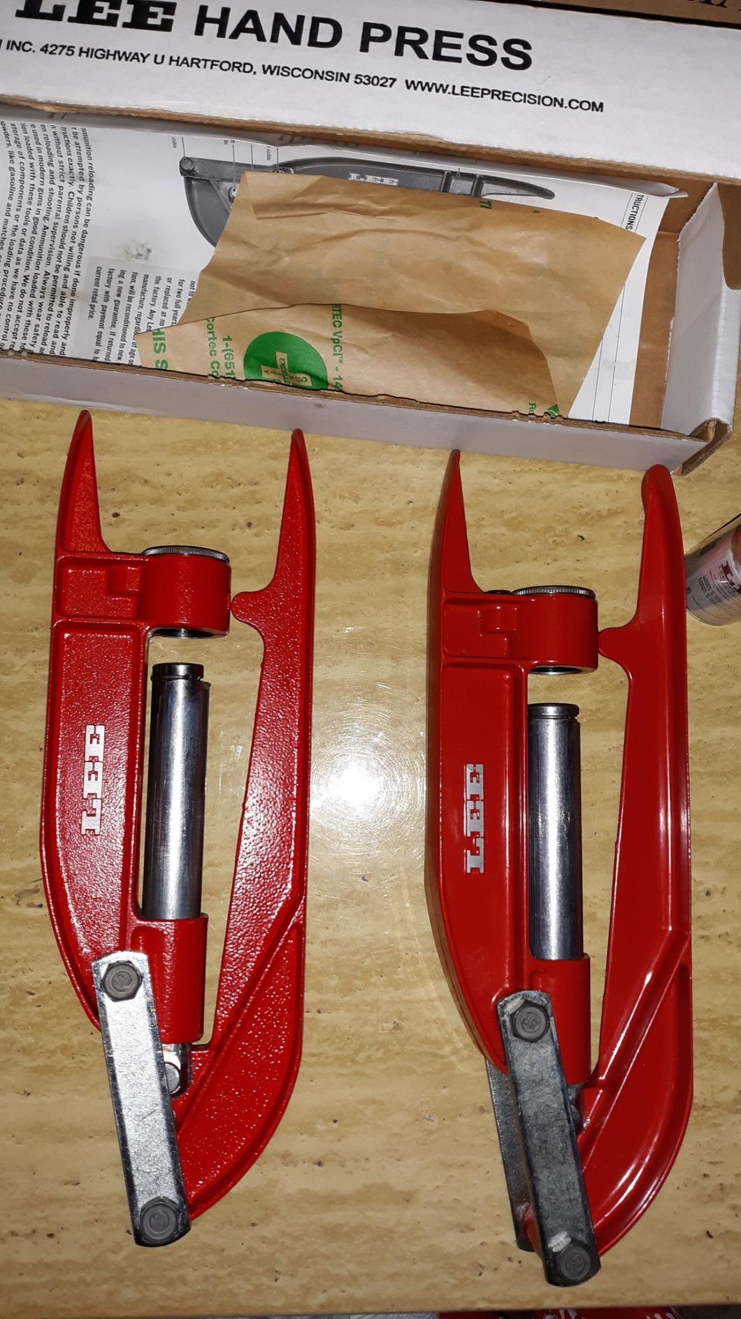 Lee Precision 90685 Cast Iron Reloading Hand Press Only (Red) customer photo 2