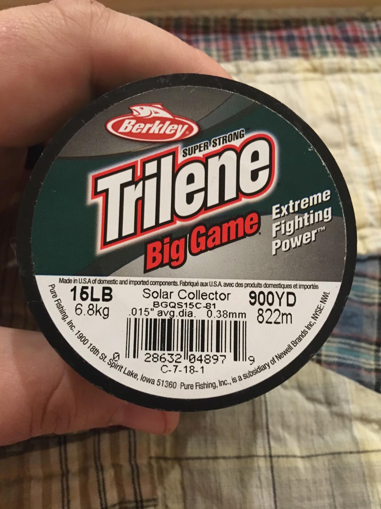 Berkley Trilene Big Game Monofilament Fishing Line customer photo 1