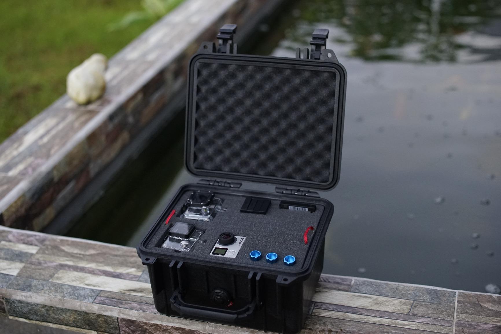 Pelican 1300 Case | Watertight copolymer shell with foam and purge valve for cameras, electronics and lenses customer photo 1