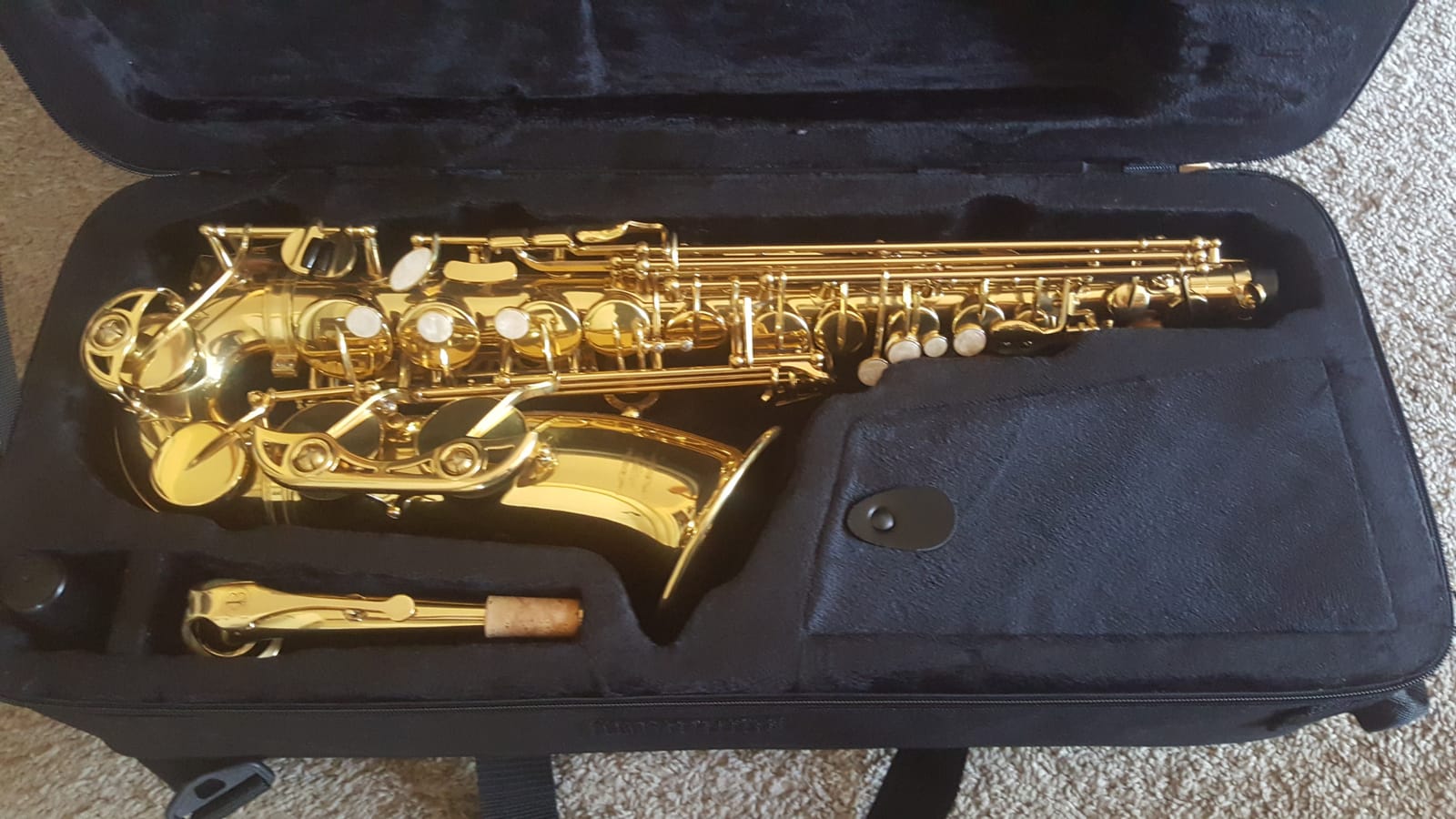 Protec MAX Alto Saxophone Case, Rectangular, Model MX304 customer photo 2