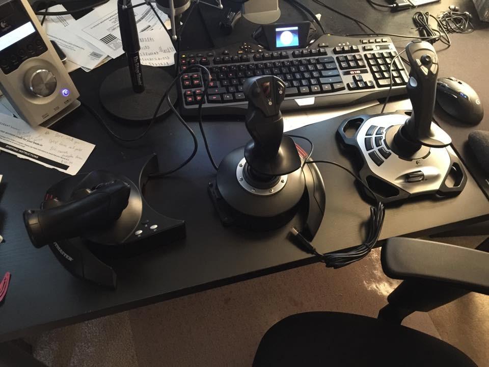 Thrustmaster T-Flight Hotas X USB Flight Sim Stick & Throttle - PC customer photo 2