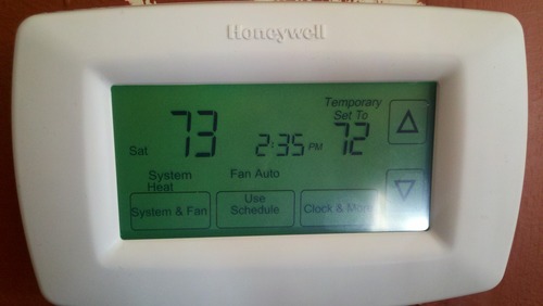 Honeywell Home RTH7600D 7-Day Programmable Touchscreen Thermostat customer photo 2