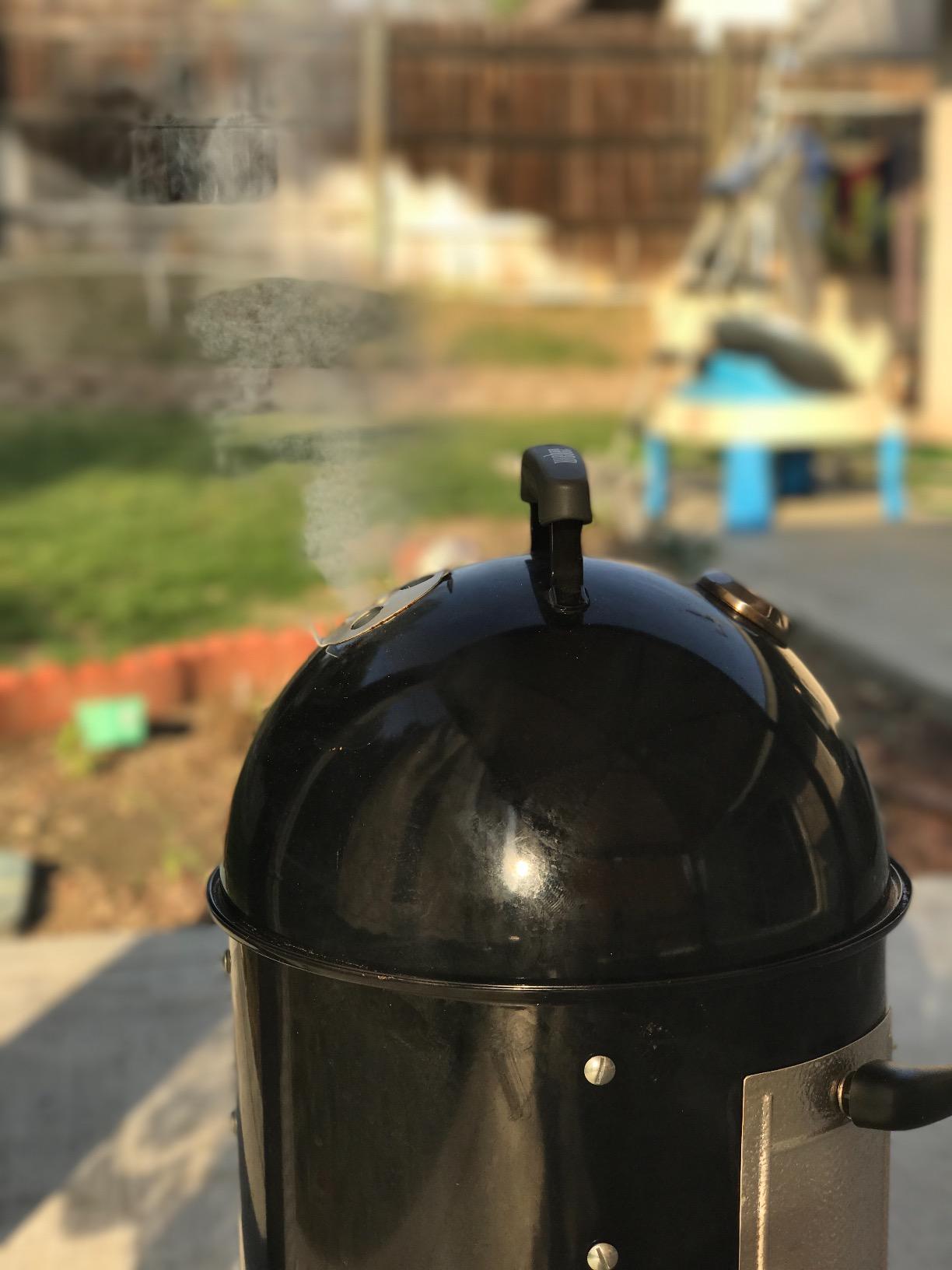 Weber Smokey Mountain Cooker Smoker, 18