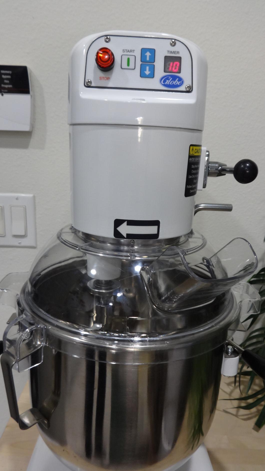 Globe Food Equipment SP08 8-Quart 3-Speed Countertop Planetary Mixer, Stainless Steel, 115 V, NSF customer photo 2