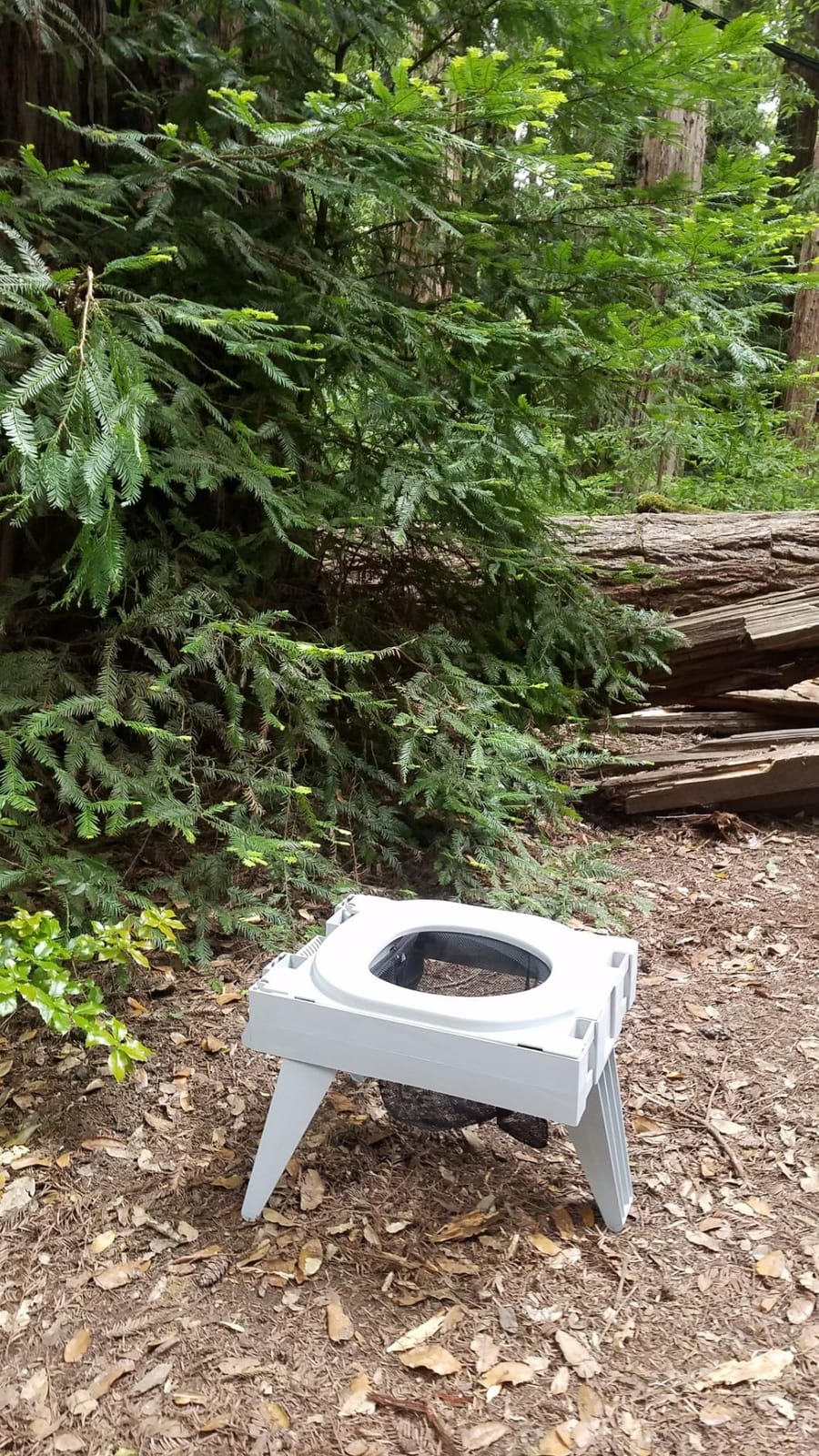 Cleanwaste GO Anywhere Portable Folding Toilet with WAG Bag Disposable Kit customer photo 2