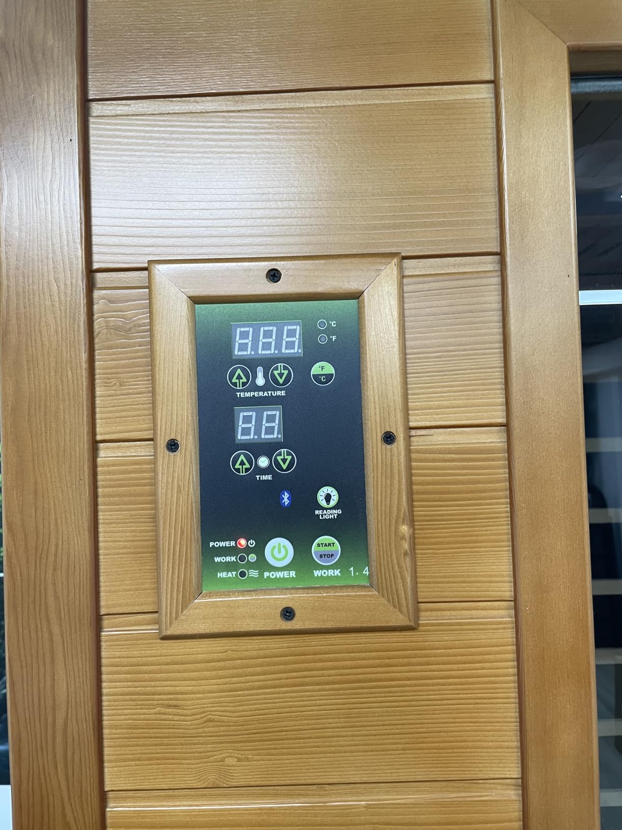 DYNAMIC SAUNAS Andora 2-Person Low EMF FAR Infrared Sauna with Red Light Therapy - Personal Indoor Dry Heat Wooden Sauna with Bluetooth Speakers for Home & Gym - Made from Canadian Hemlock Wood customer photo 2