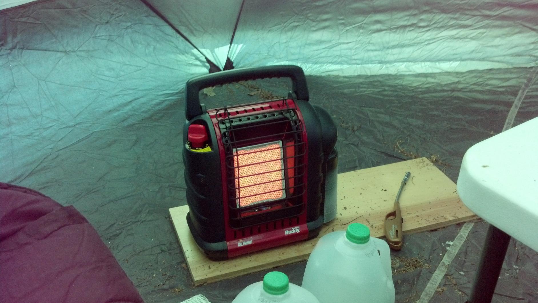Mr. Heater 9,000 BTU Portable Buddy Radiant Propane Heater customer photo 2