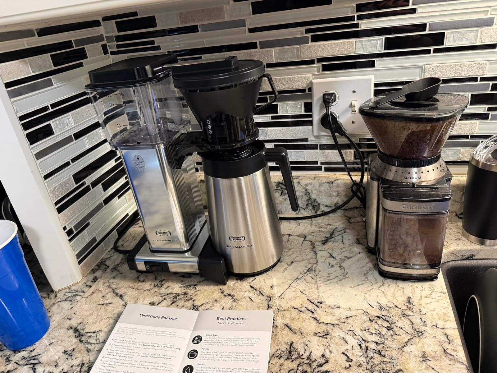 Technivorm Moccamaster 79112 KBT Coffee Brewer, 40 oz, Polished Silver customer photo 2