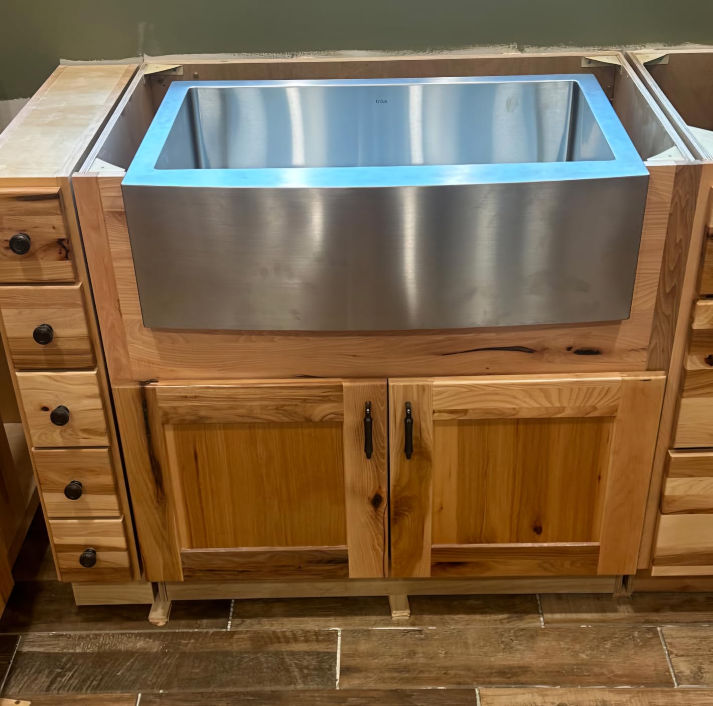 KRAUS Standart Pro 30-Inch Apron Front Farmhouse 16-Gauge Single Bowl Stainless Steel Kitchen Sink KHF200-30 customer photo 1