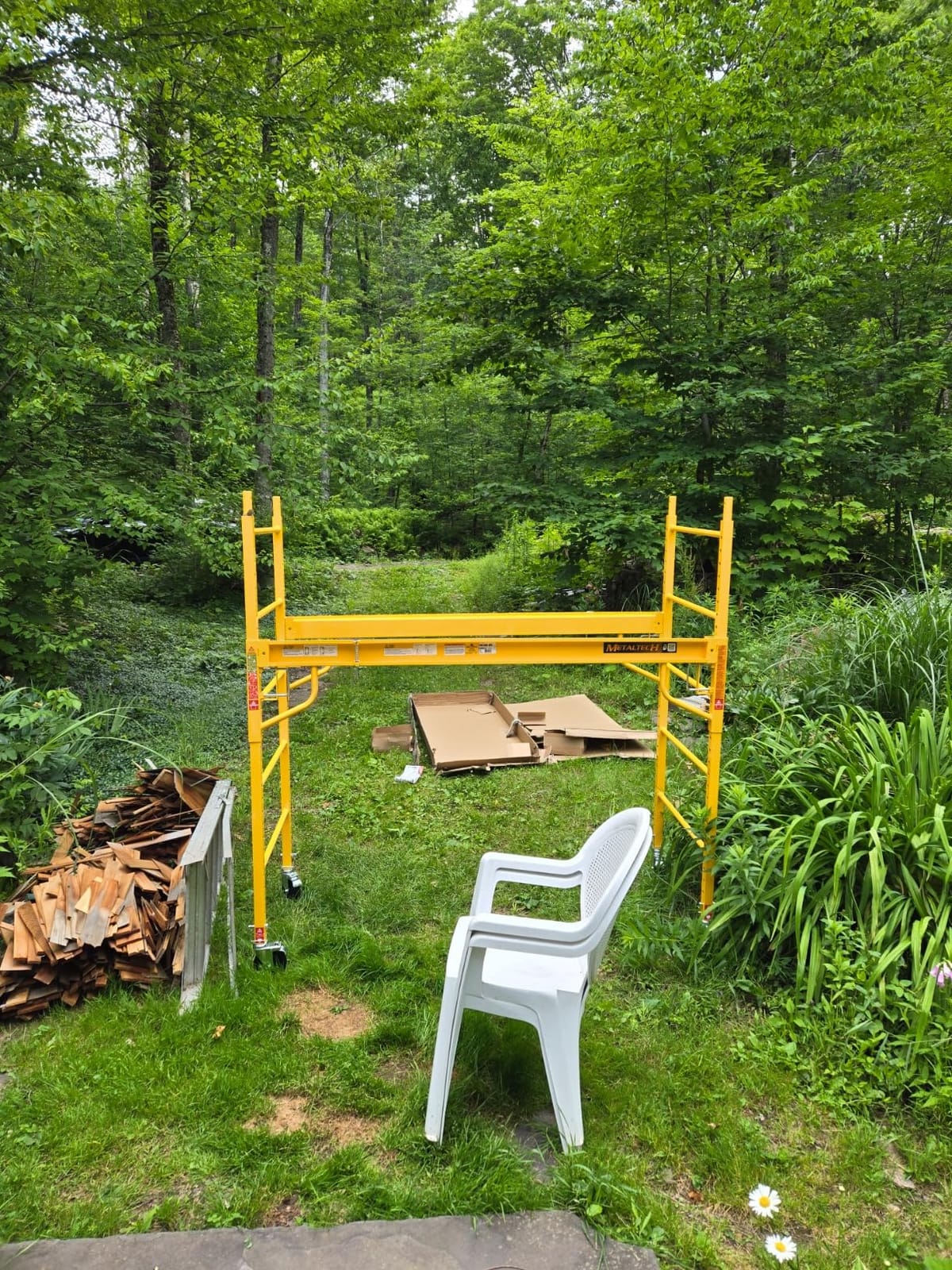Metaltech Multipurpose 6'. Baker-Style Scaffold - 1, 000-Lb. Capacity, Steel, Model# I-CISC customer photo 1