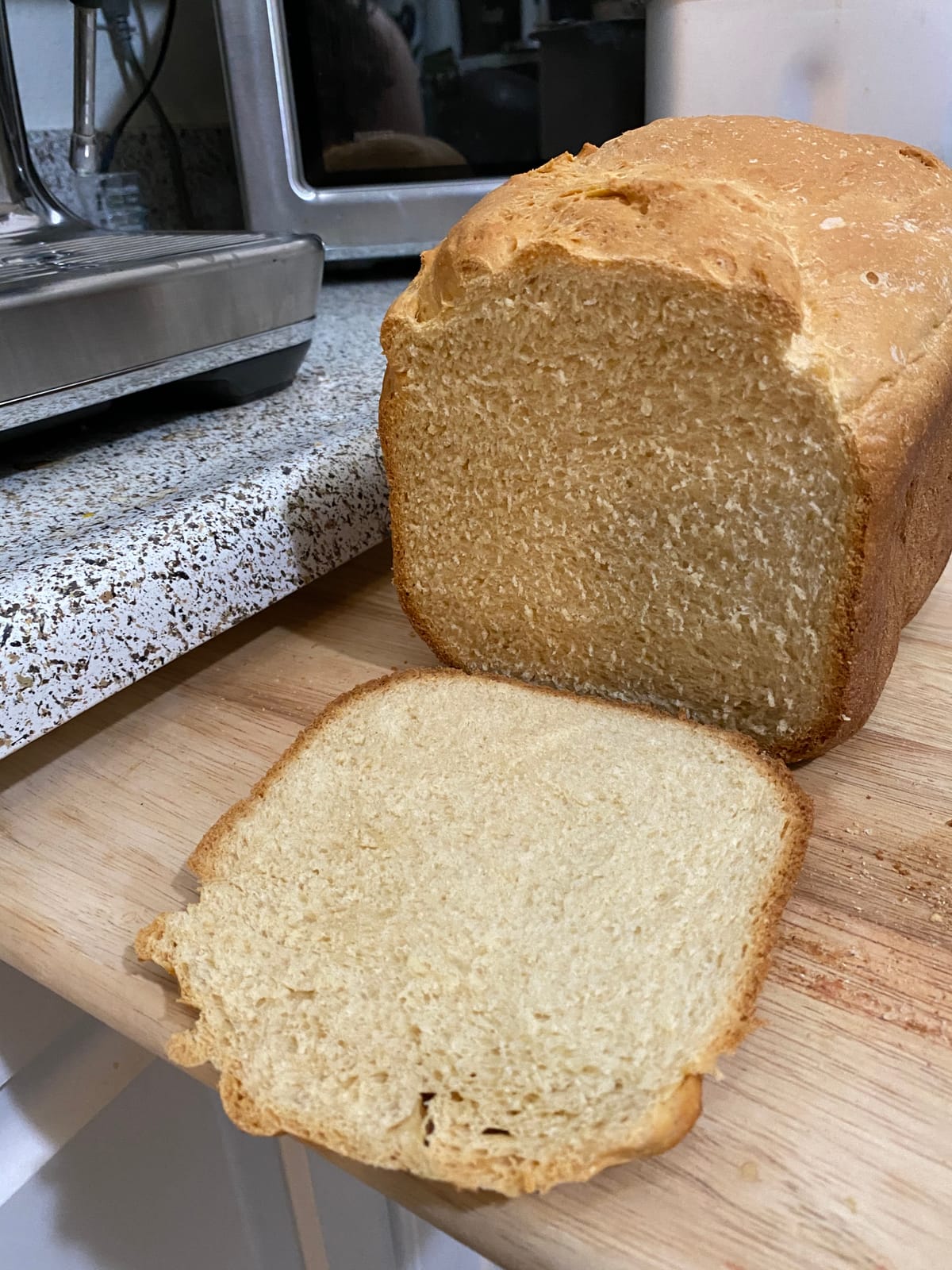 Breville BBM800XL Custom Loaf Bread Maker Machine, Brushed Stainless Steel | Control every detail | Collapsible kneading paddle prevents holes, custom crust settings, automatic fruit & nut dispenser customer photo 1