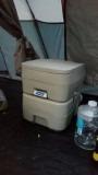 Camco 5.3-Gallon Portable Toilet - Features Detachable Holding Tank w/Sealing Slide Valve & Bellow-Type Flush - Easy Transport w/Compact Lightweight Design & Carry Handle - Gray customer photo 2