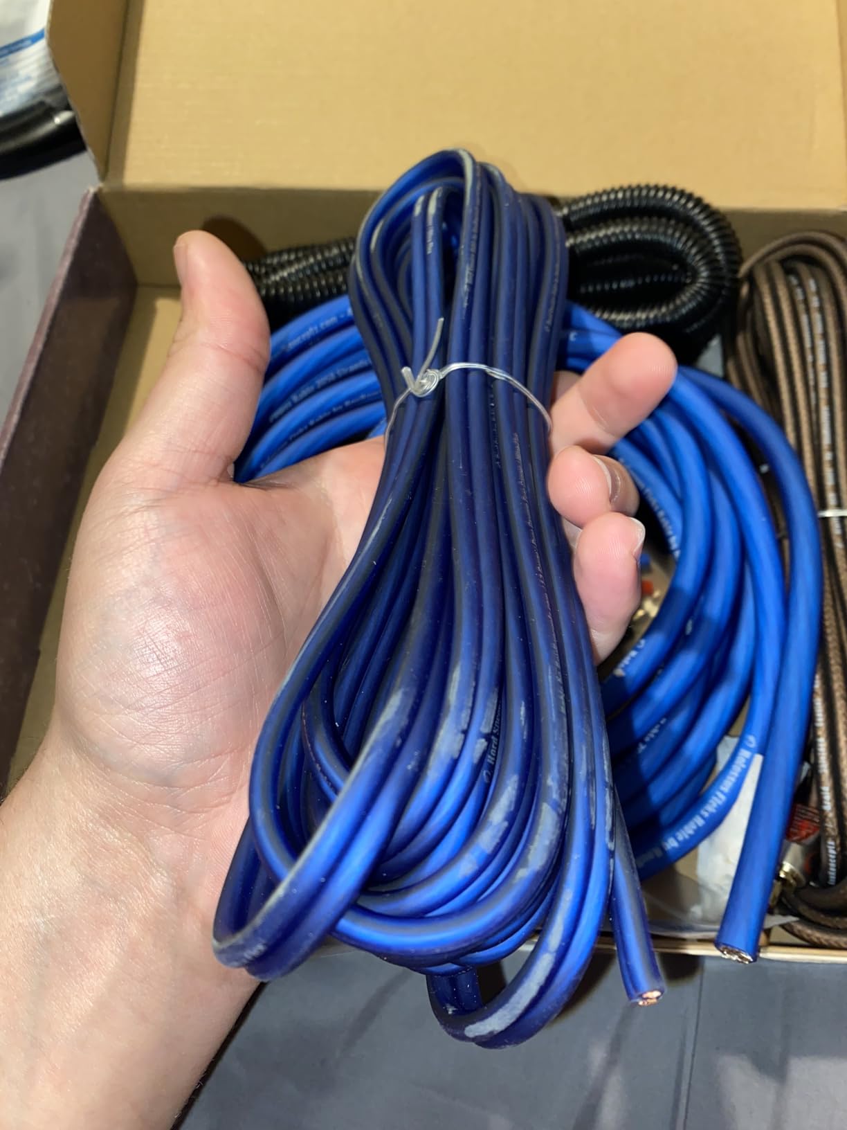 KnuKonceptz Kolossus 4 Gauge OFC Amplifier Installation Kit customer photo 2