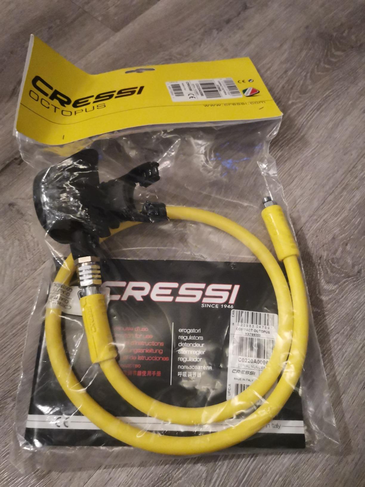 Cressi Octopus Compact for Scuba Diving Regulators - Compact, Reliable, Light and Comfortable - Made in Italy by Cressi - Quality Since 1946 customer photo 1