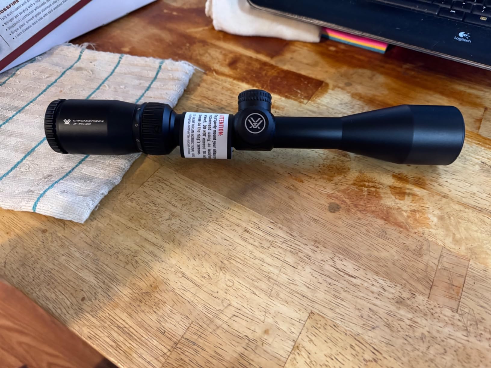 Vortex Optics Crossfire II Second Focal Plane, 1-inch Tube Riflescope - Fully Multi-coated Lenses customer photo 1