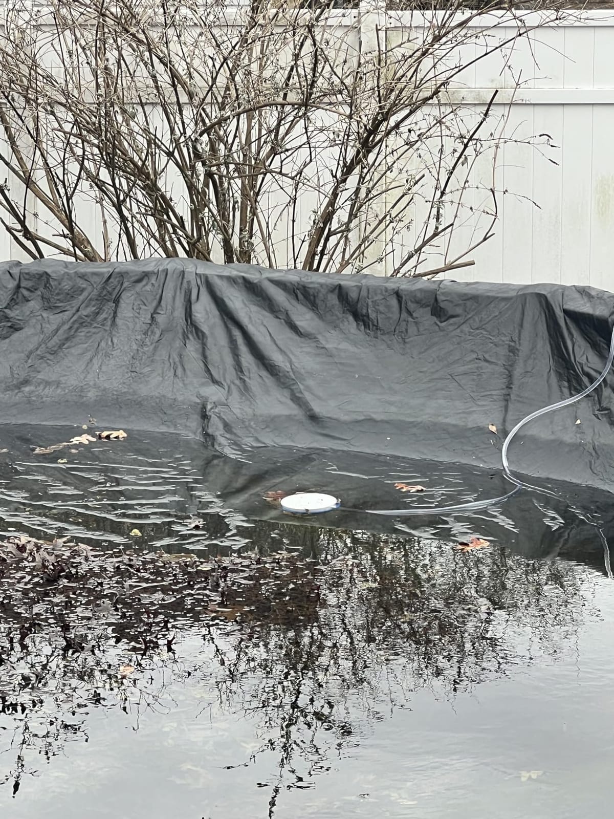 SWIMLINE | Cover Pump for Above Ground Pools | Cover Saver Siphon | Once primed the siphon drains rain and melt automatically with no power; protects the cover from ice and mildew customer photo 2