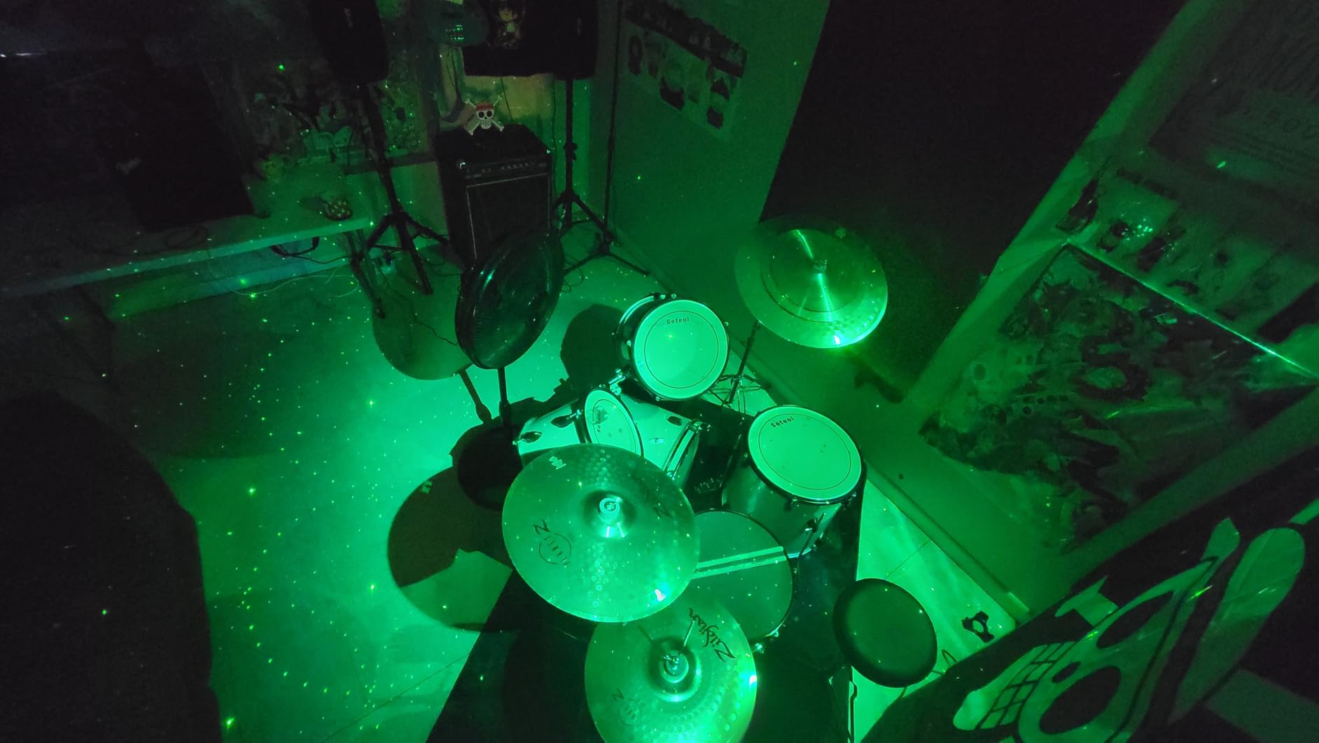 Best Choice Products 5-Piece Full Size Complete Adult Drum Set w/Cymbal Stands, Stool, Drum Pedal, Sticks, Floor Tom - Black customer photo 1