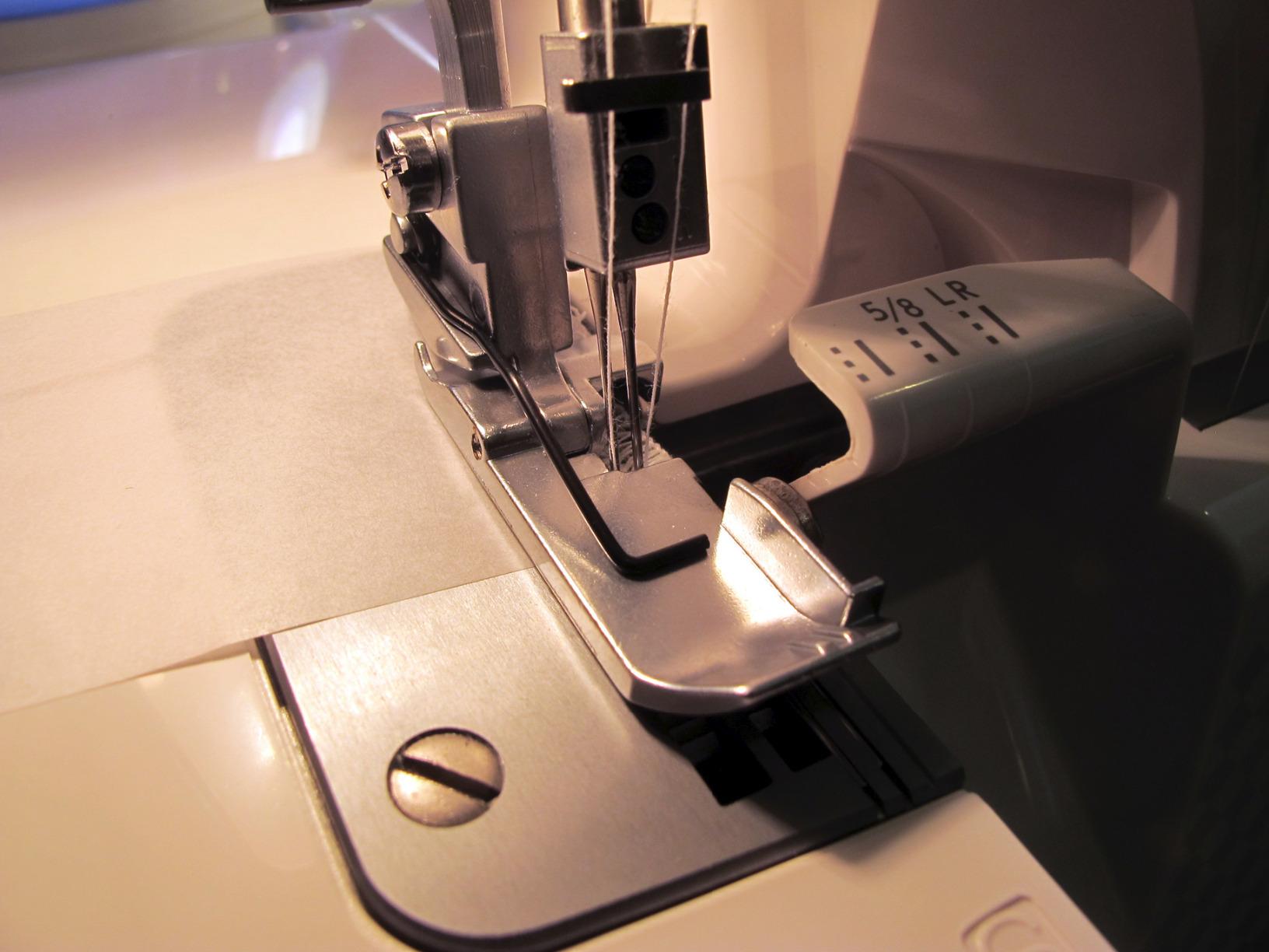 Janome 8002D Overlock Machine - 3/4 Thread Serger Sewing Machine with Differential Feed System for Extra-Smooth Seams, Janome Serger with 1300 Stitches Per Minute and Easy Threading customer photo 1