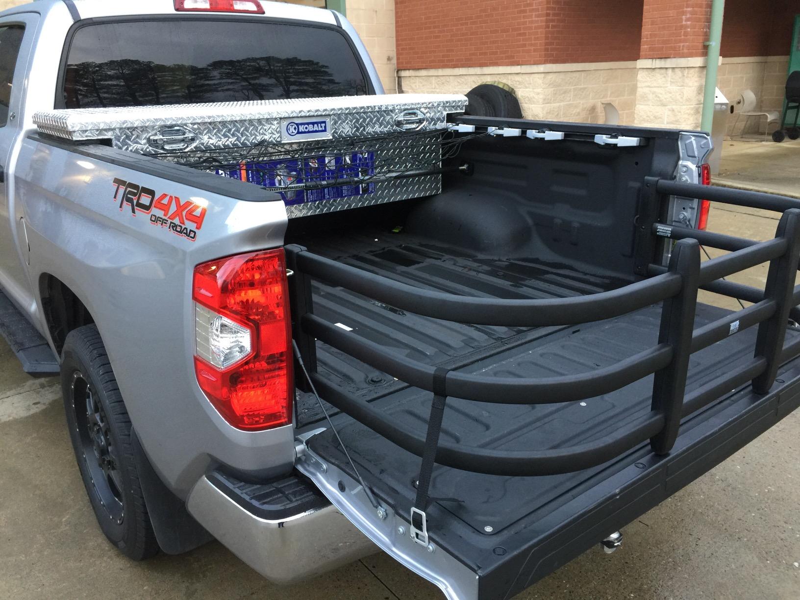 RealTruck AMP Research BedXTender HD Max | 74813-01A | Fits 2004 - 2023 Ford F-150; 2007 - 2021 Toyota Tundra; 2006 - 2008 Lincoln Mark LT customer photo 1