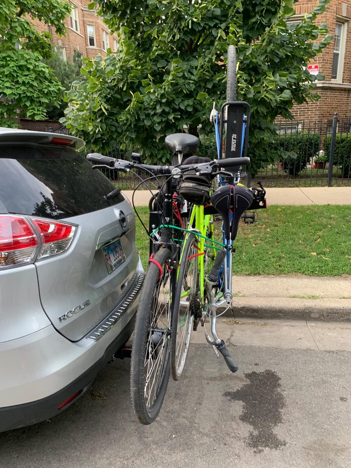 MaxxHaul Hitch Mount 4 Bike Rack 150 lb Capacity Heavy-Duty Swing Down Design (70210) customer photo 2