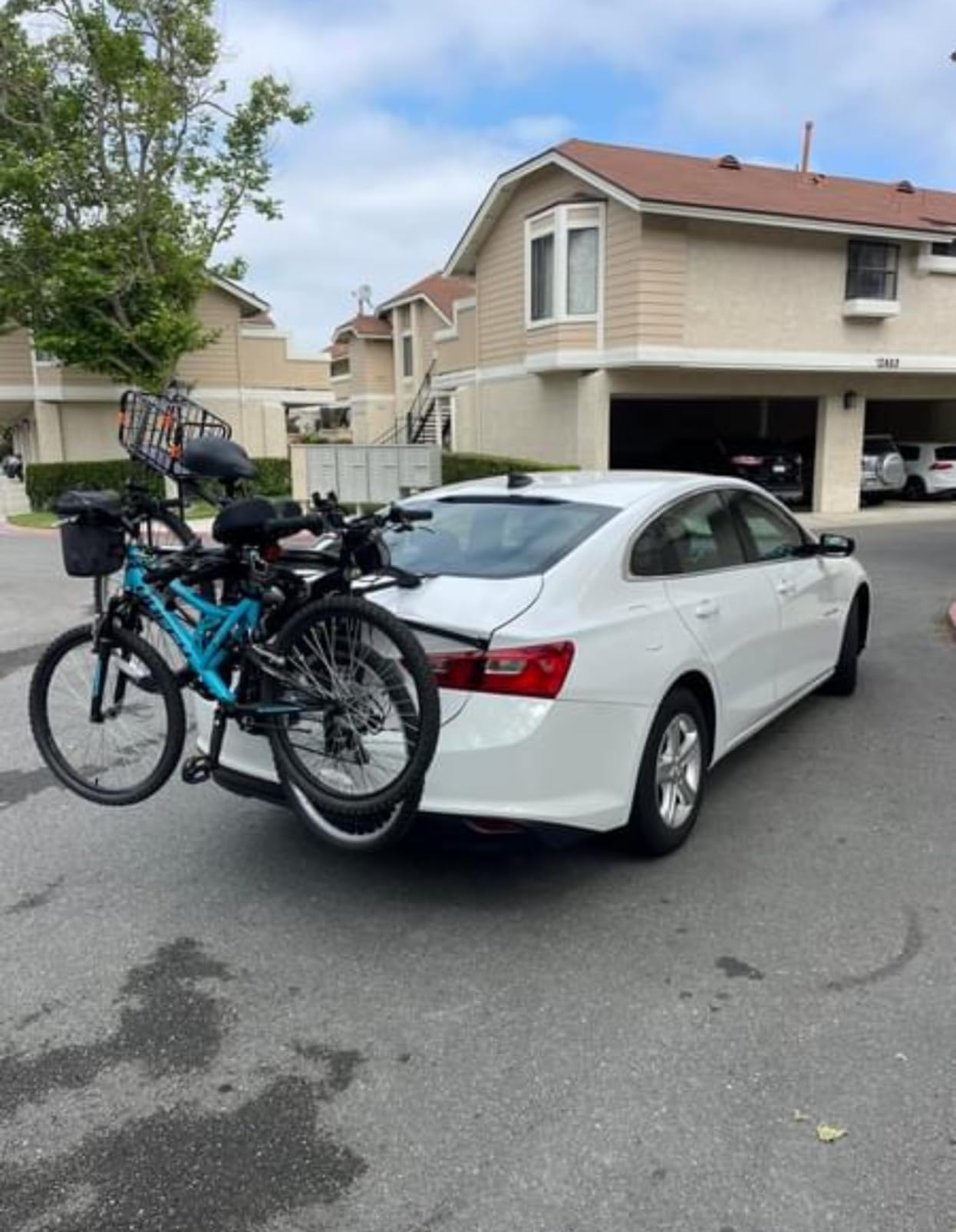 Saris Bones 3-Bike Trunk Rack Bicycle Carrier, Durable, Rust-Free, Anti-Sway Straps, Fits Most Vehicles, Made in USA, Arc-Based Design, 100% Recyclable Materials customer photo 2