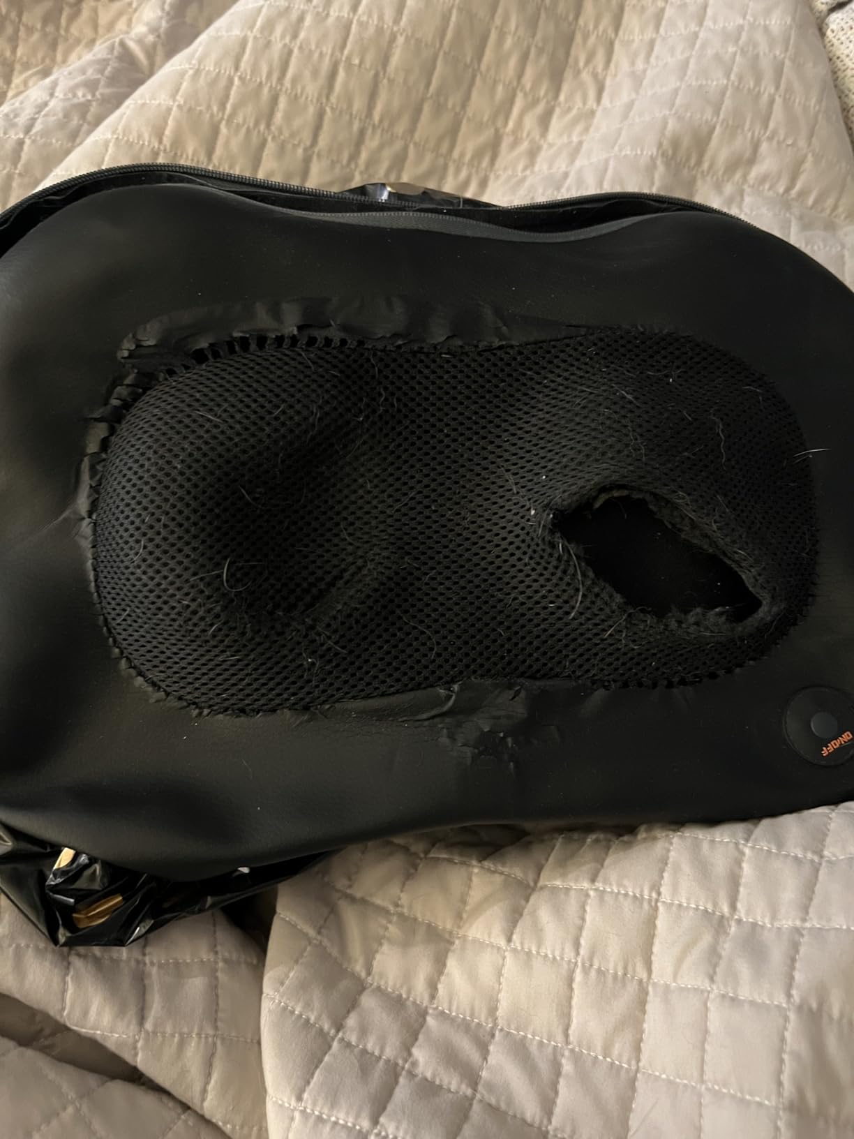 Zyllion ZMA-13 Back and Neck Massager with Heat for Pain Relief, Black | Doctor Recommended, Shiatsu, Deep Tissue, 3D Kneading, Muscle Therapy, Car Adapter, Corded Electric, UL 1647 Safety Certified customer photo 1