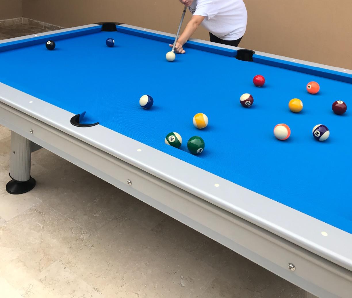 Playcraft Extera 8' Outdoor Pool Table customer photo 1