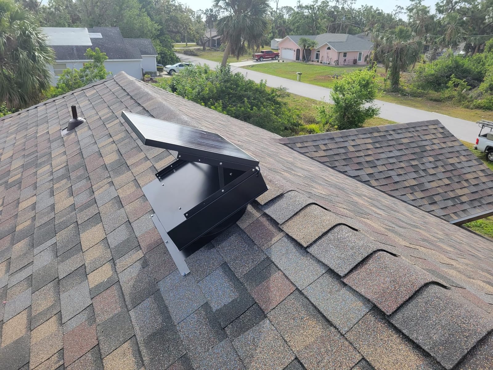 Remington Solar 30 Watt Roof Mount Solar Attic Fan customer photo 2