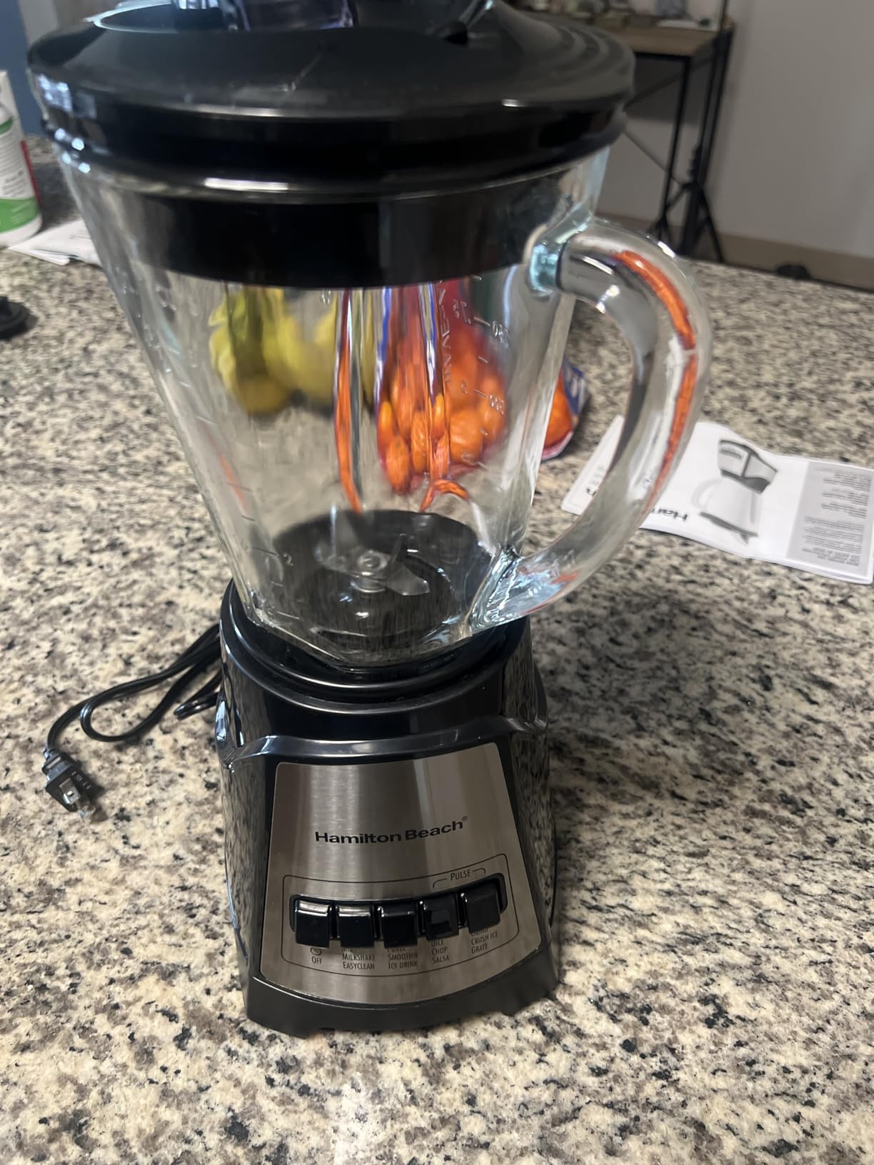 Hamilton Beach Power Elite Blender For Smoothies, 40 oz Glass Jar, 700 Watts customer photo 1