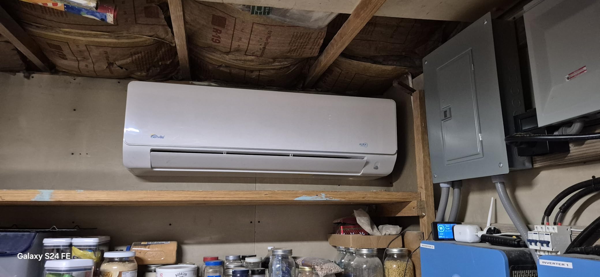 Senville AURA Mini Split Air Conditioner, Heat Pump, White, 24000 BTU customer photo 1