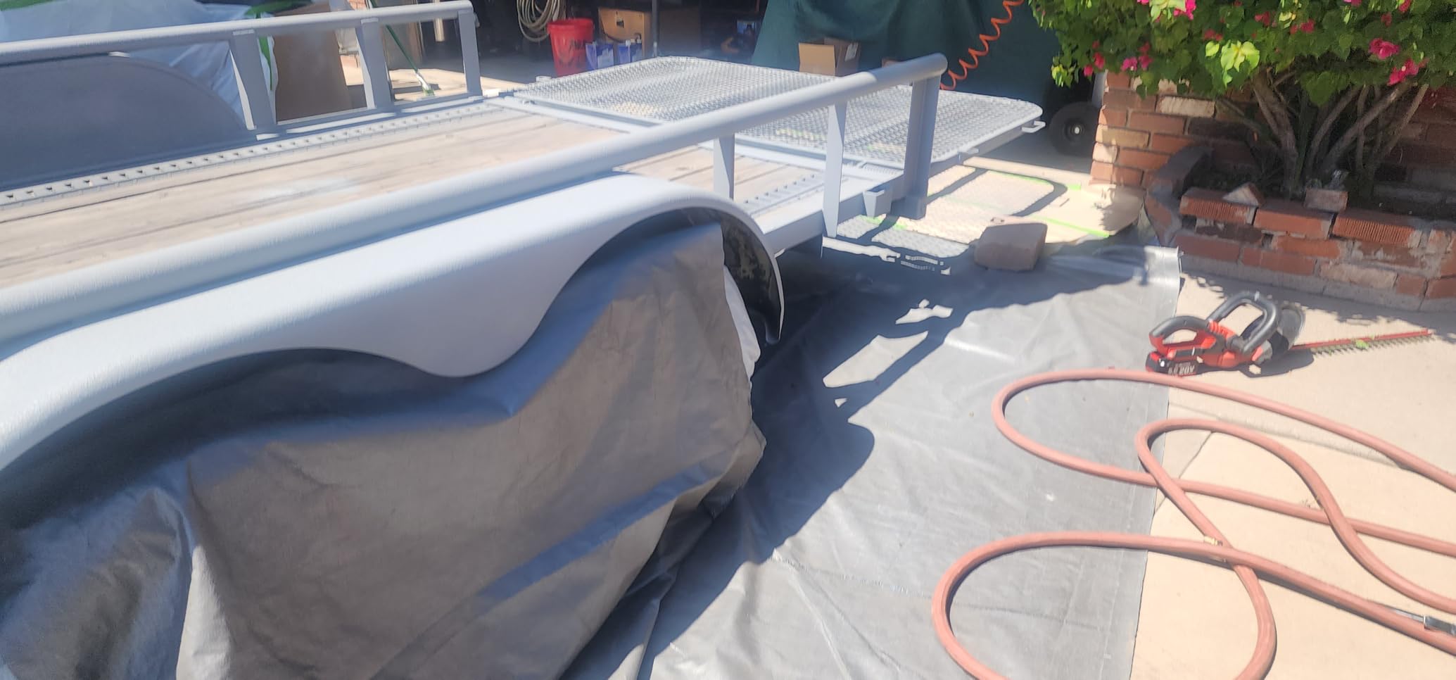 Custom Coat Black Urethane Spray-On Truck Bed Liner Kit with Gun, 1 Gallon | Includes Spray Gun and Regulator, Durable Textured Protective Coating, Prevent Rust, Car, Auto, Protective Coating customer photo 1