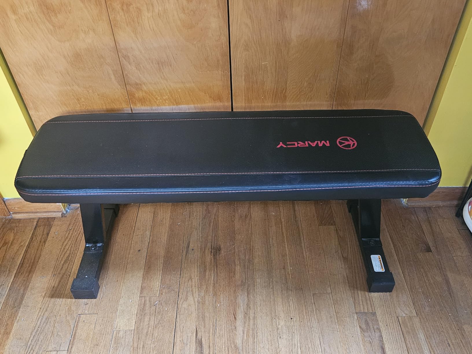 Marcy Flat Utility Weight Bench for Home Gym Weight Training and Ab Exercises customer photo 2