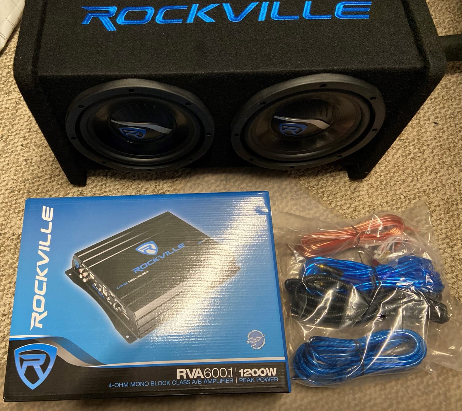 Rockville RV8.2A Dual 8