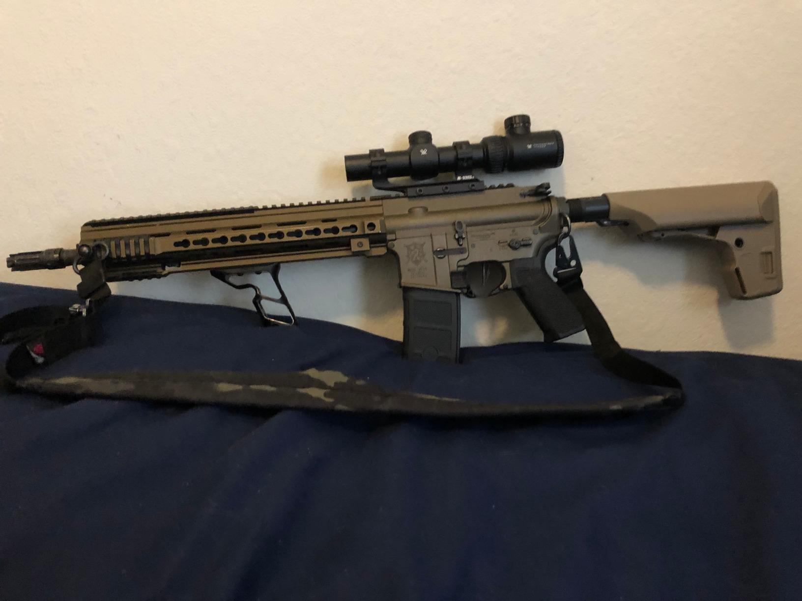 Vortex Crossfire II 1-4x24 Second Focal Plane Riflescope (Black) | V-Brite Illuminated Reticle (MOA) customer photo 1