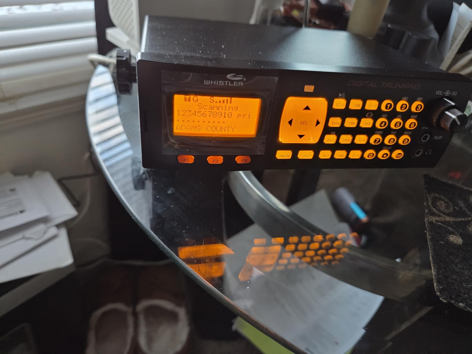 Whistler WS1065 Digital Trunking Desktop Scanner customer photo 1