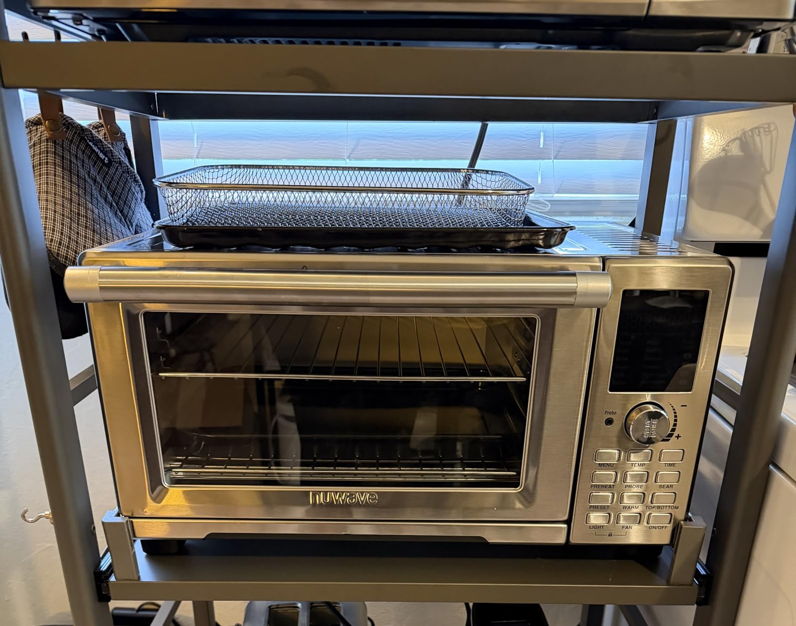Nuwave Bravo 30 QT Smart Air Fryer Toaster Oven, 2026 New Convection System, 12-in-1 customer photo 2