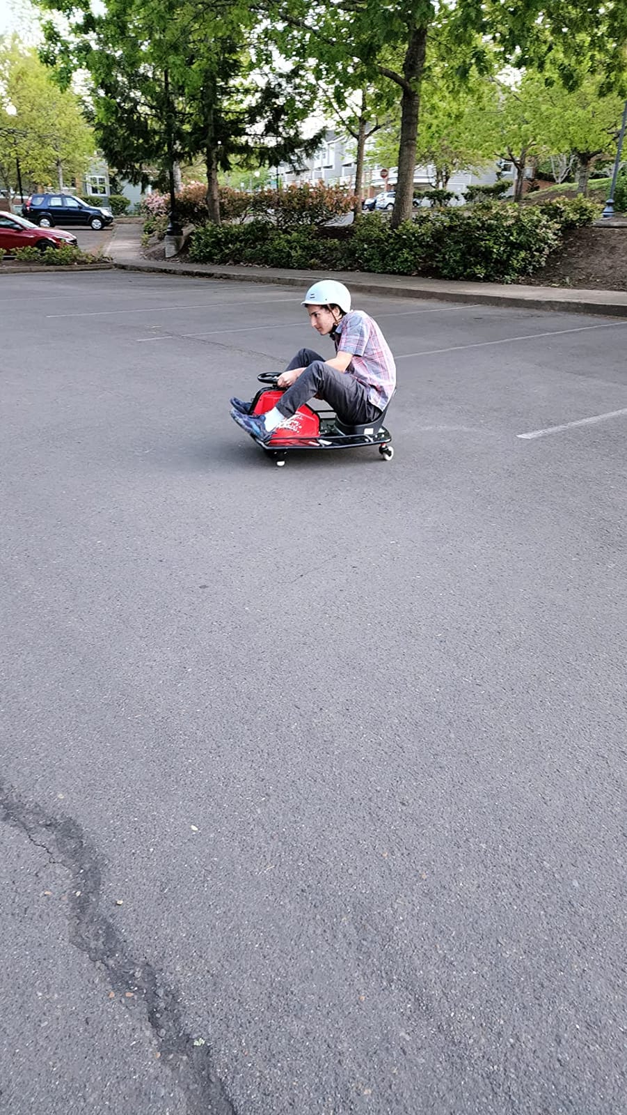 Crazy Cart Sport Go Kart | Electric Drift Cart customer photo 1