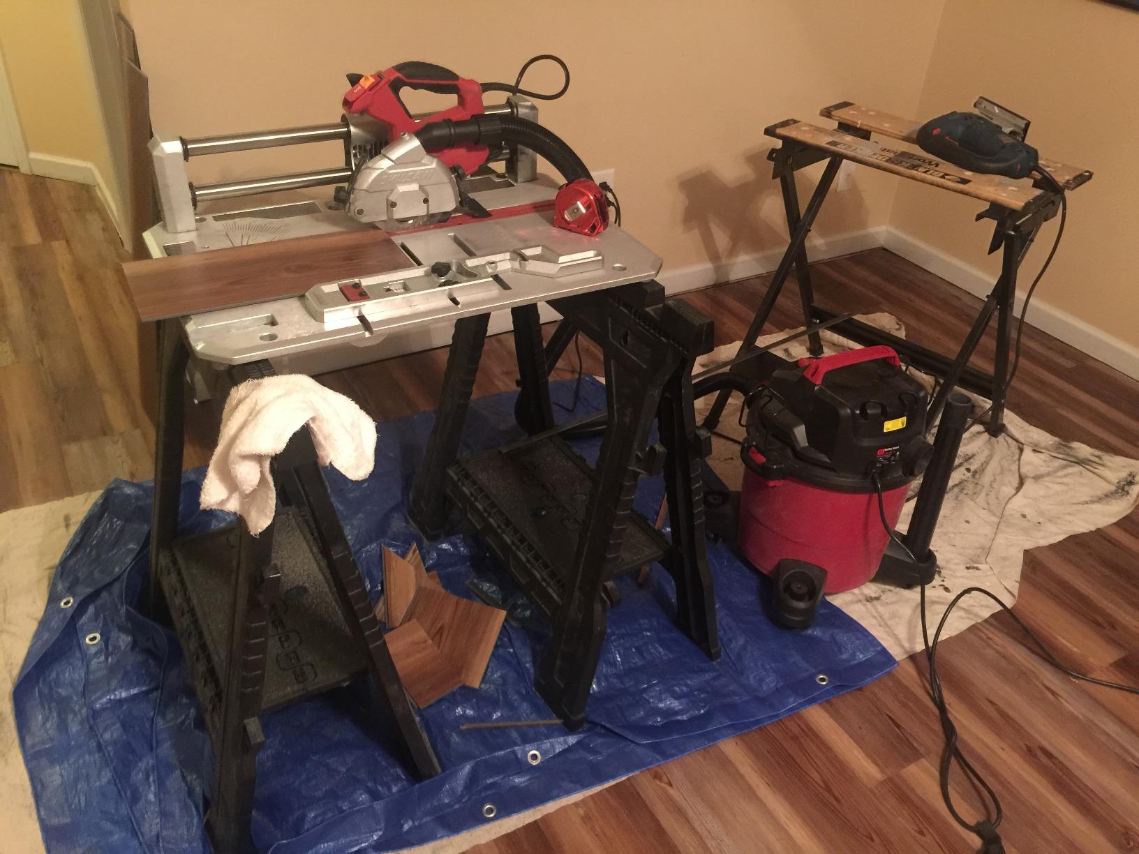 SKIL 3601-02 Flooring Saw with 36T Contractor Blade, Red and black customer photo 2