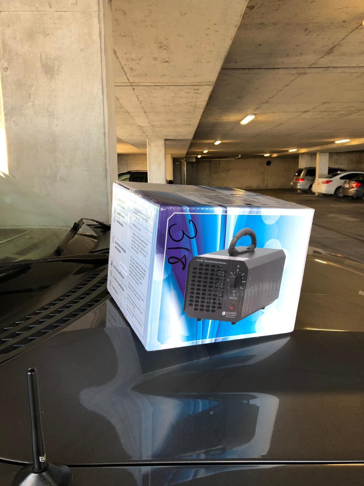 Enerzen Ozone Generator 60,000mg Industrial O3 Air Purifier Deodorizer (60,000mg - Black) customer photo 2