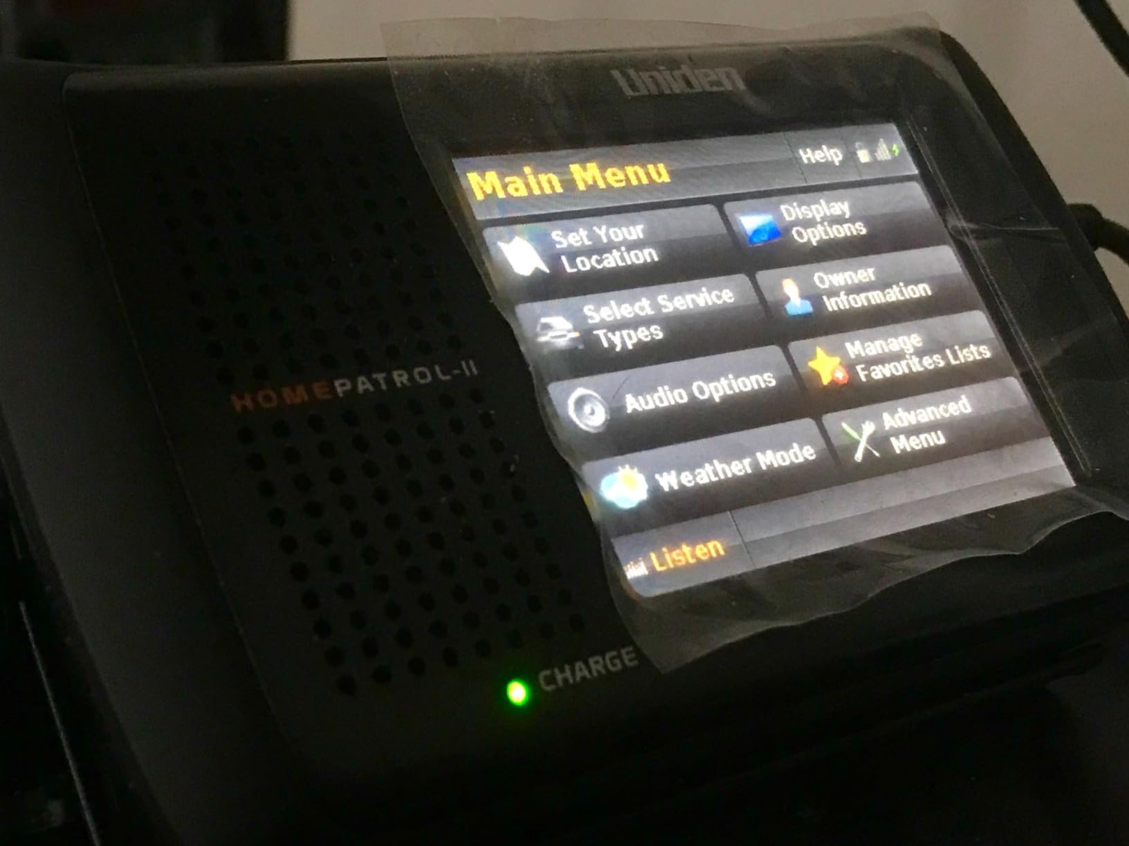 Uniden HomePatrol-2 Color Touchscreen Simple Programing Digital Scanner customer photo 2