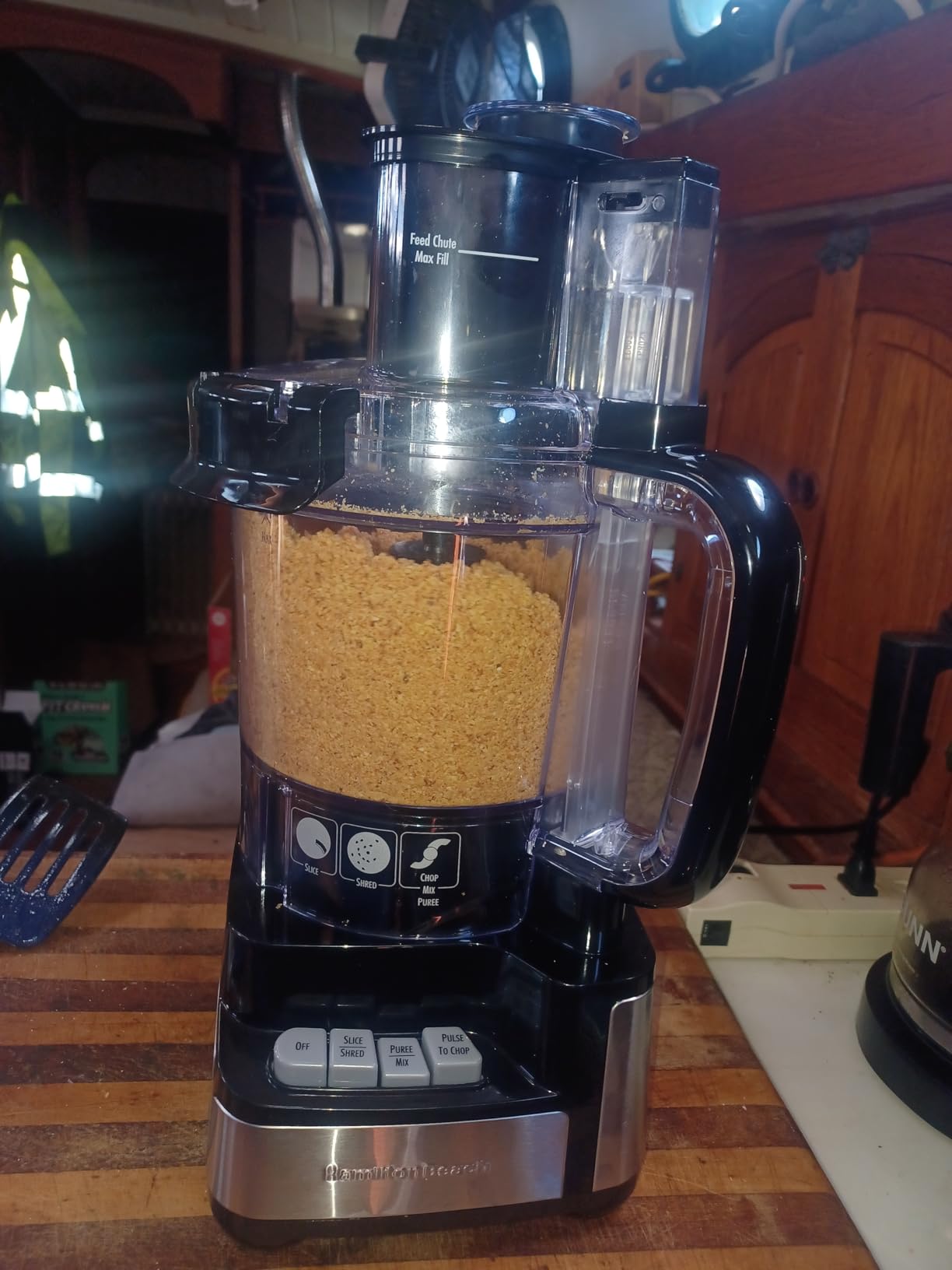 Hamilton Beach 12 Cup Stack & Snap Food Processor and Vegetable Chopper, BPA Free, Stainless Steel Blades, 2-Speed 450 Watt Motor, Black, 70725AG customer photo 2