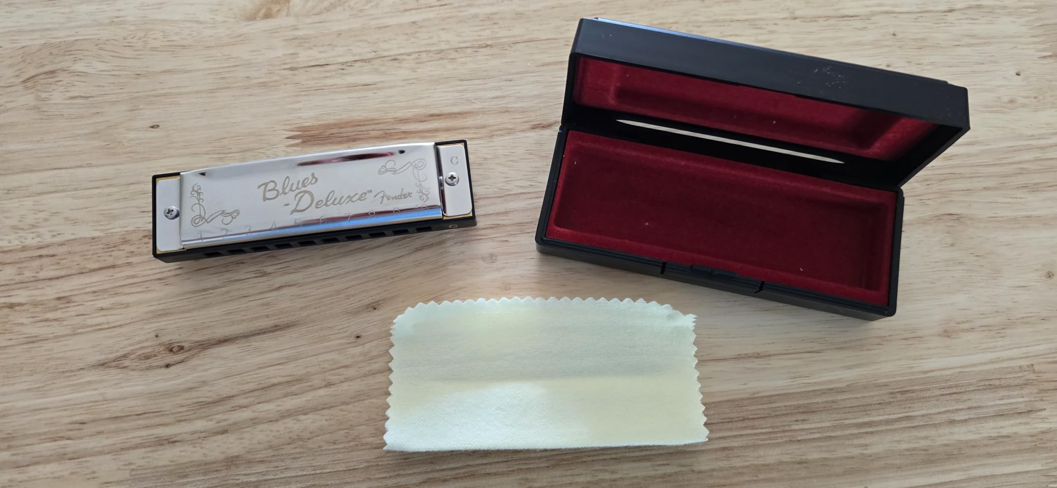 Fender Blues Deluxe Harmonica, Guitar Accessories, Key of C customer photo 1