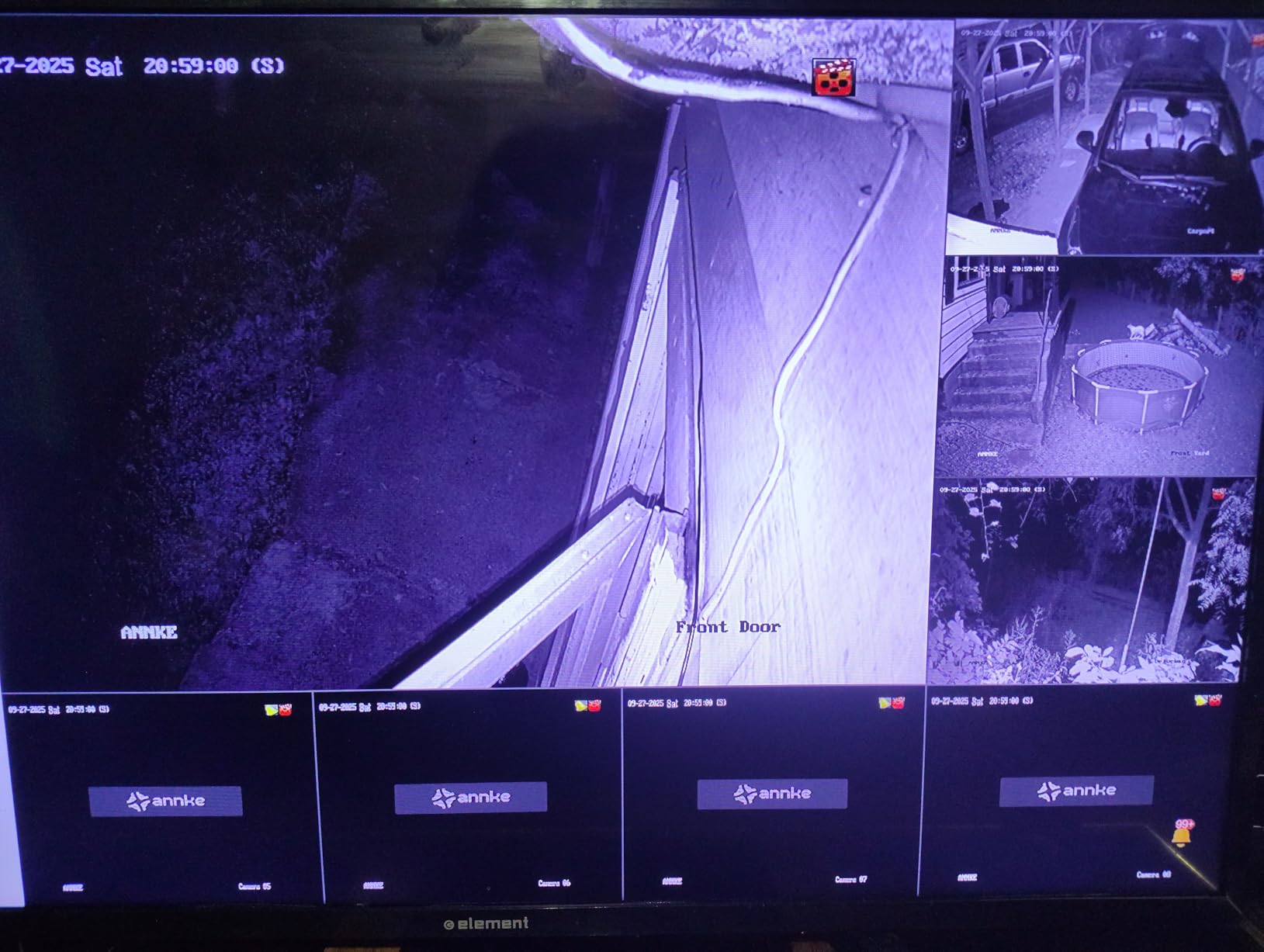ANNKE 3K Lite Wired Security Camera System Outdoor, 8X 2MP Cameras, 1TB HDD with AI Human/Vehicle Detection, 8CH H.265+ Surveillance DVR and IP67 Home CCTV Camera with Smart Dual Light, Color Night Vision customer photo 2