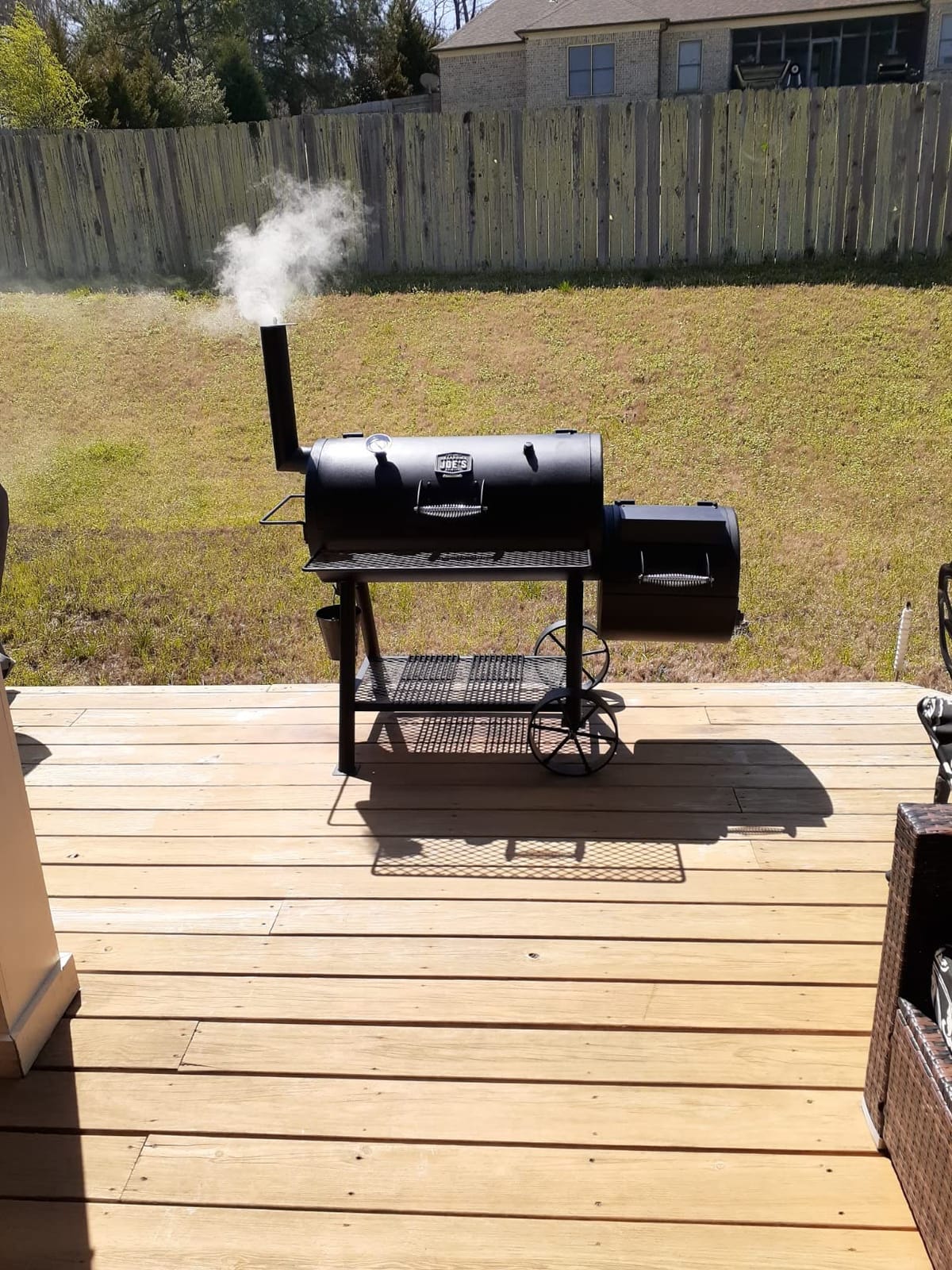 Oklahoma Joe's Highland Offset Smoker - 1520203 customer photo 1